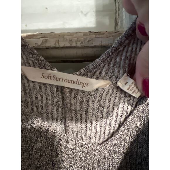 Soft Surroundings size medium beige midi dress - Picture 3 of 4